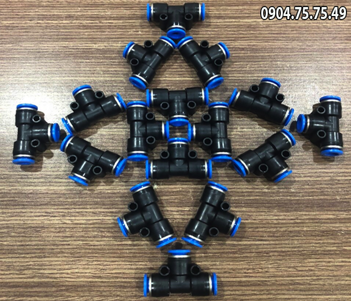 Nối ống phun sương chữ T 8mm