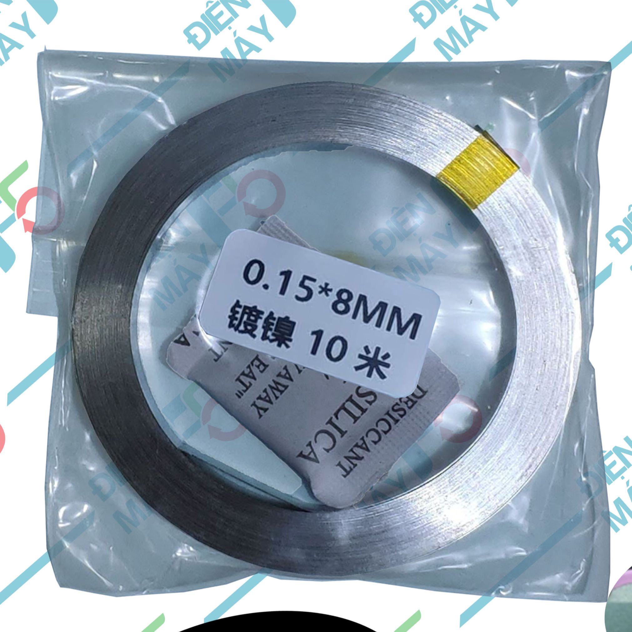 DMF5 Kẽm hàn cell pin 0.15x8mm 10m