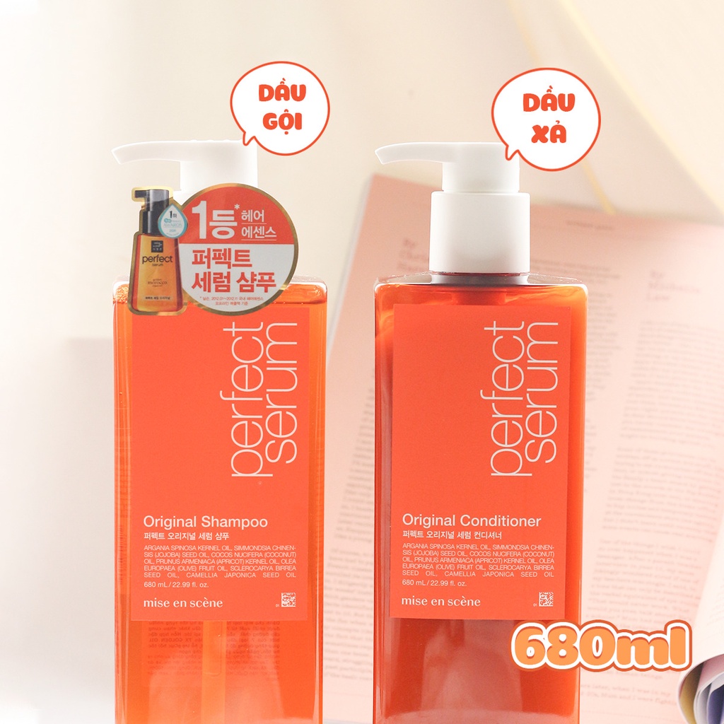 Mise En Scene Perfect Serum 680ml x 2 Chai