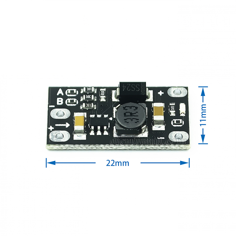 Mạch Tăng Áp Mini DC-DC Từ 3V  Lên 5V / 8V / 9V / 12V