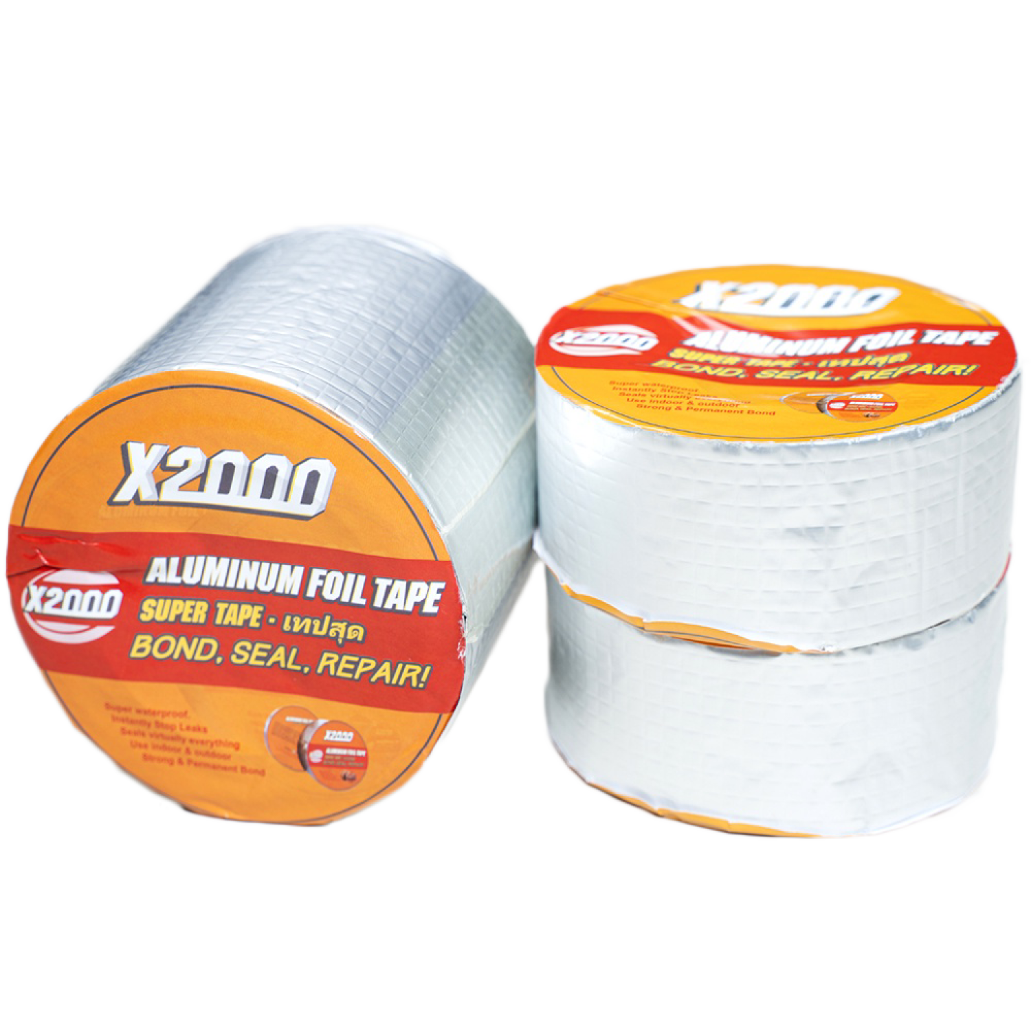 Băng keo dán chống thấm chống dột x2000 dán chống thấm siêu dính. Keo dán Nhật Bản chịu nhiệt dán mọi bề mặt