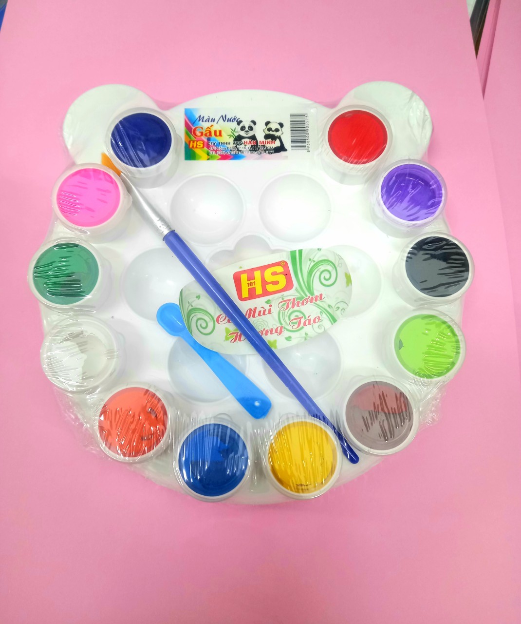 Màu nước Gấu HS