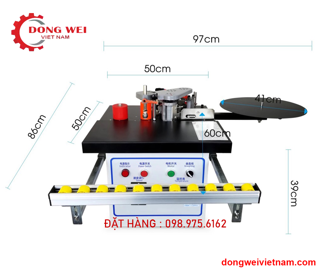 MÁY DÁN CẠNH GỖ 2 CHỨC NĂNG ST500