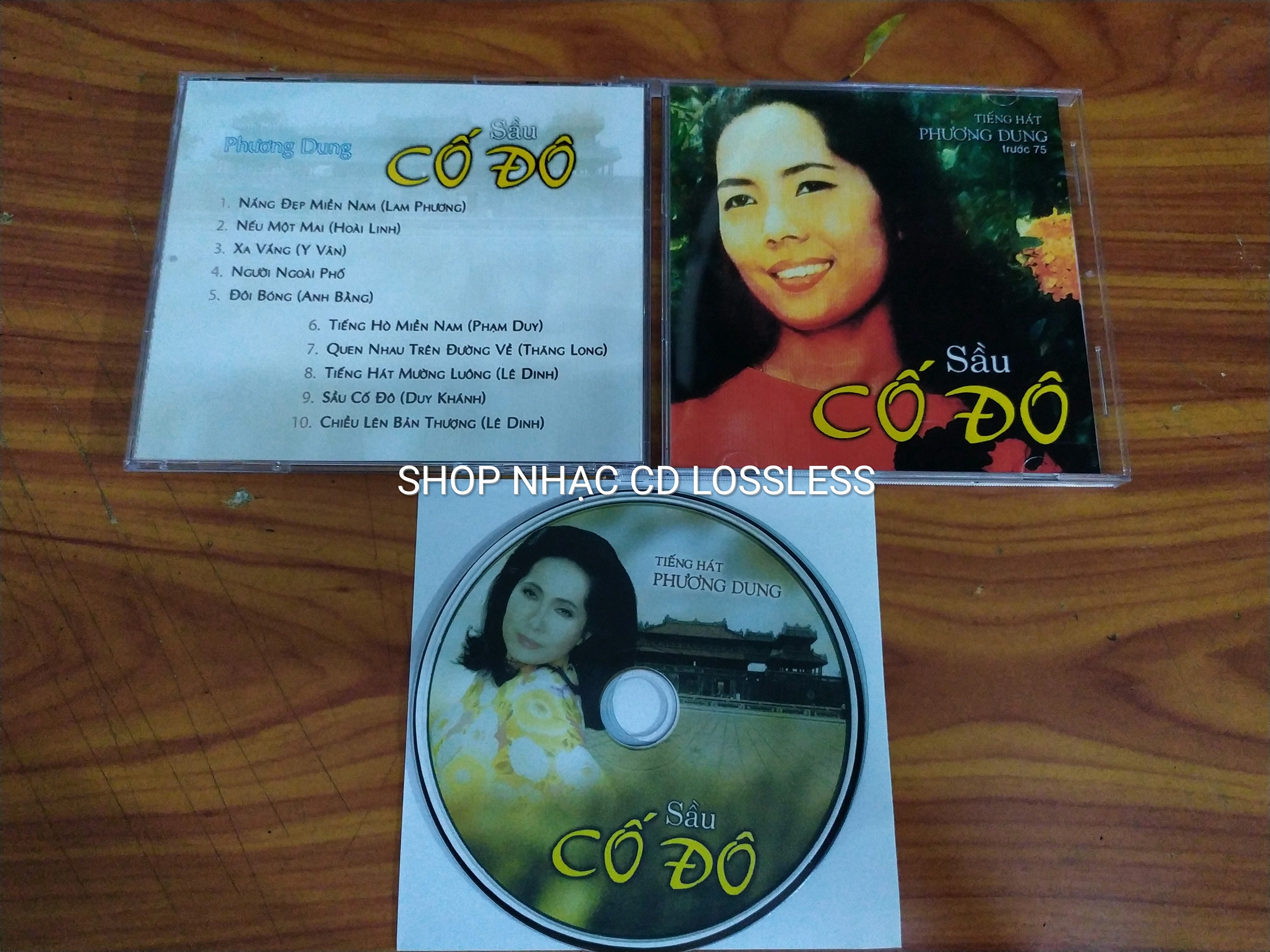 Bộ 4CD tiếng hát Phương Dung - Nhạn Trắng Gò Công