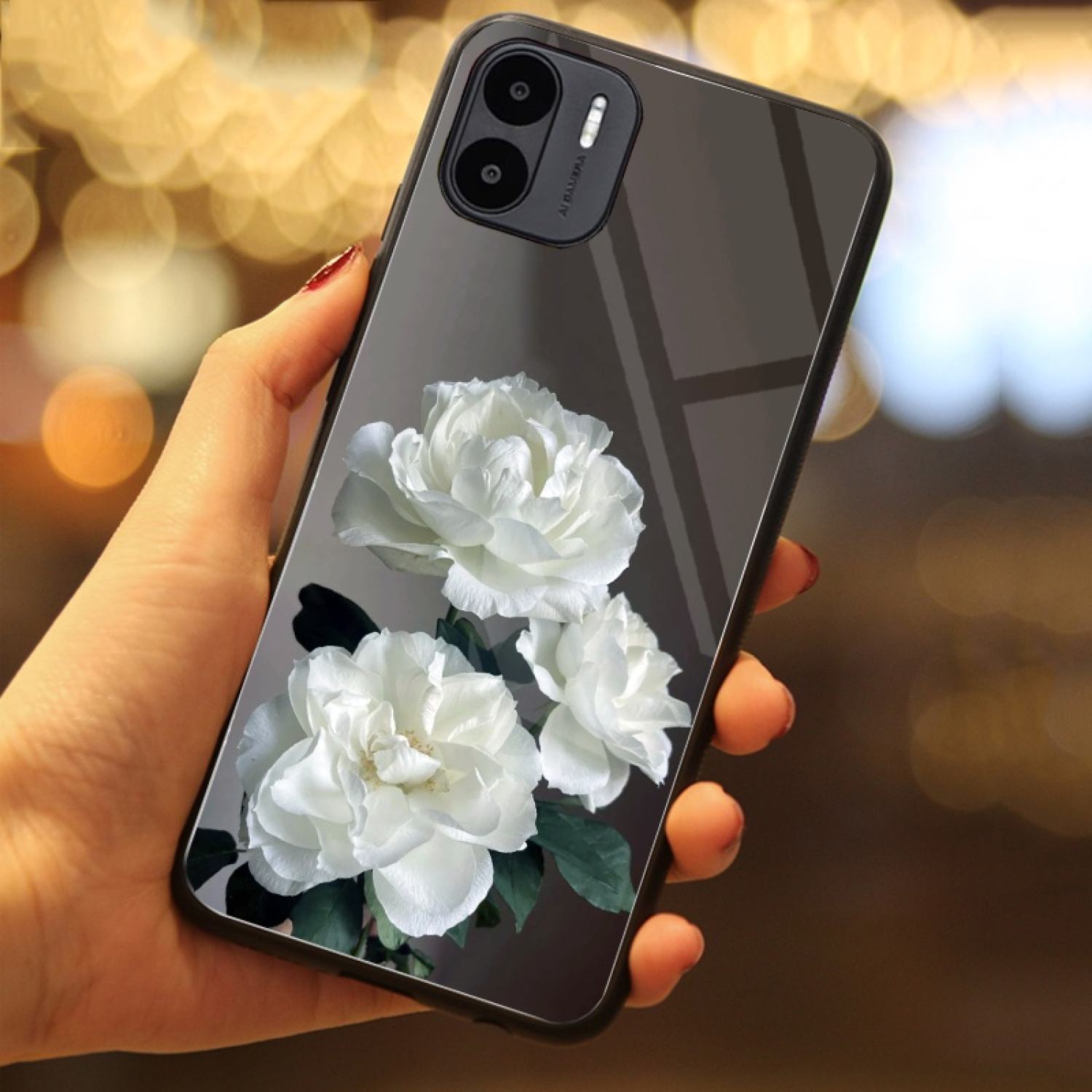 Ốp Lưng Kính 3D XIAOMI REDMI A1, A2, A1 Plus, A2 Plus  PHIÊN BẢN MỚI