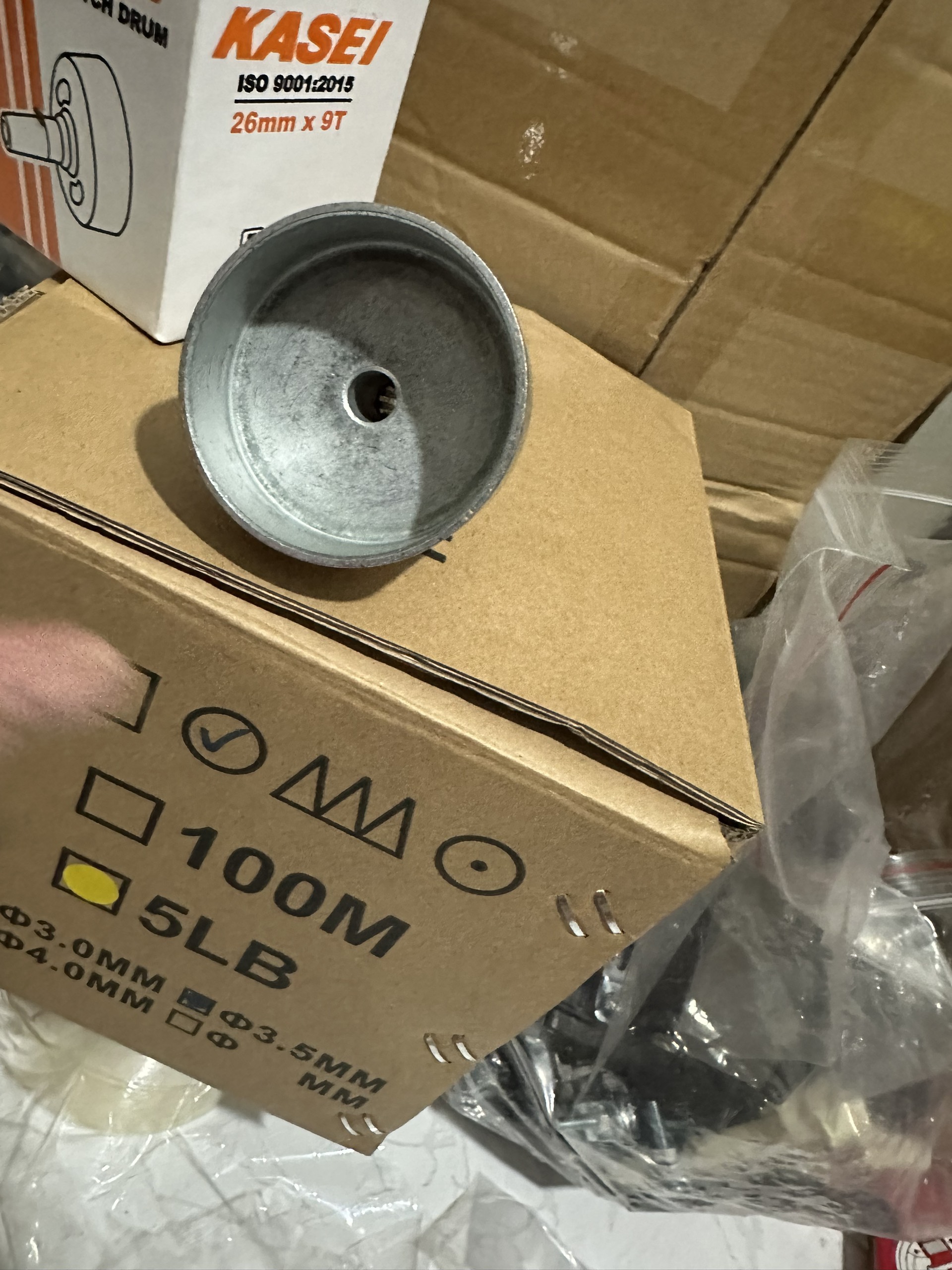 ( KASEI) CHÉN (CHUÔNG)  CHO MÁY CẮT CỎ 2 THÌ. 26MM/28MM - 9 KHÍA