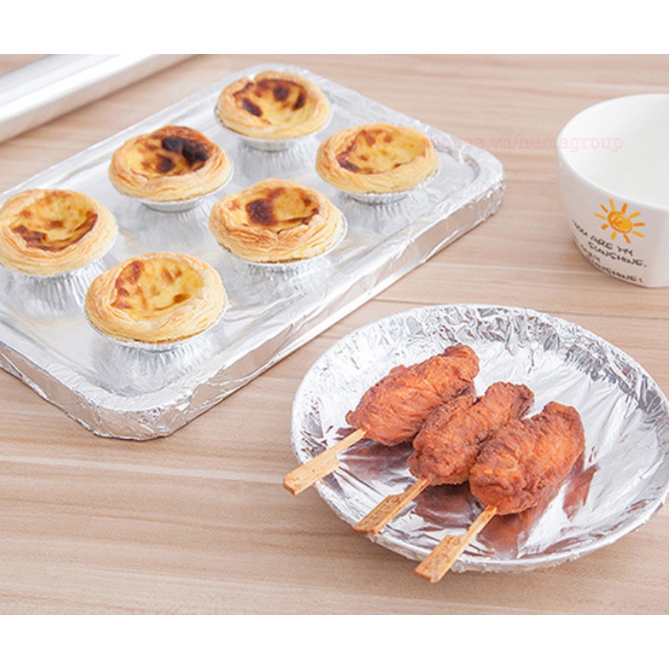 [Hoàn Tiền 10%] GIẤY BẠC NƯỚNG THỊT, BÁNH, CUỘN GIẤY NƯỚNG BẠC