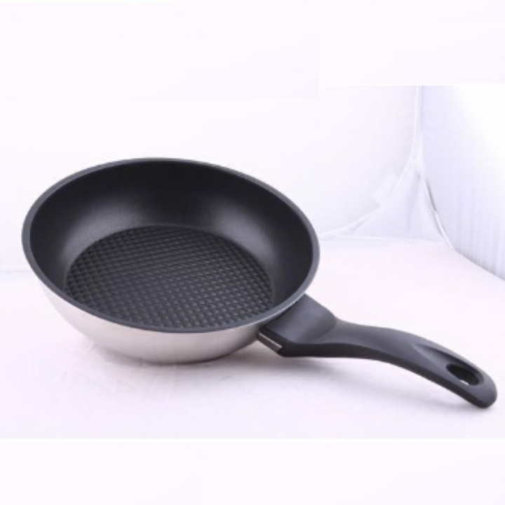 Chảo inox 3 đáy chống dính fivestar 16cm