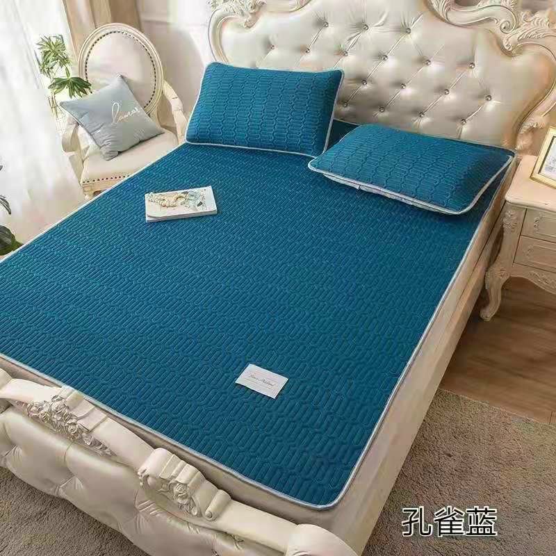 Chiếu điều hòa mùa hè cao su non 3d/vải lụa mát mẻ -hàng loại 1