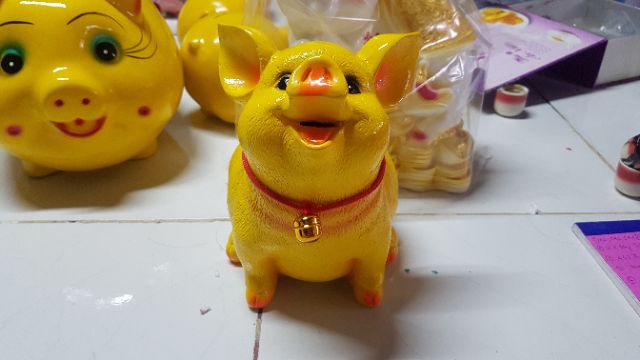 Lợn ngậm tiiền 3D thạch cao