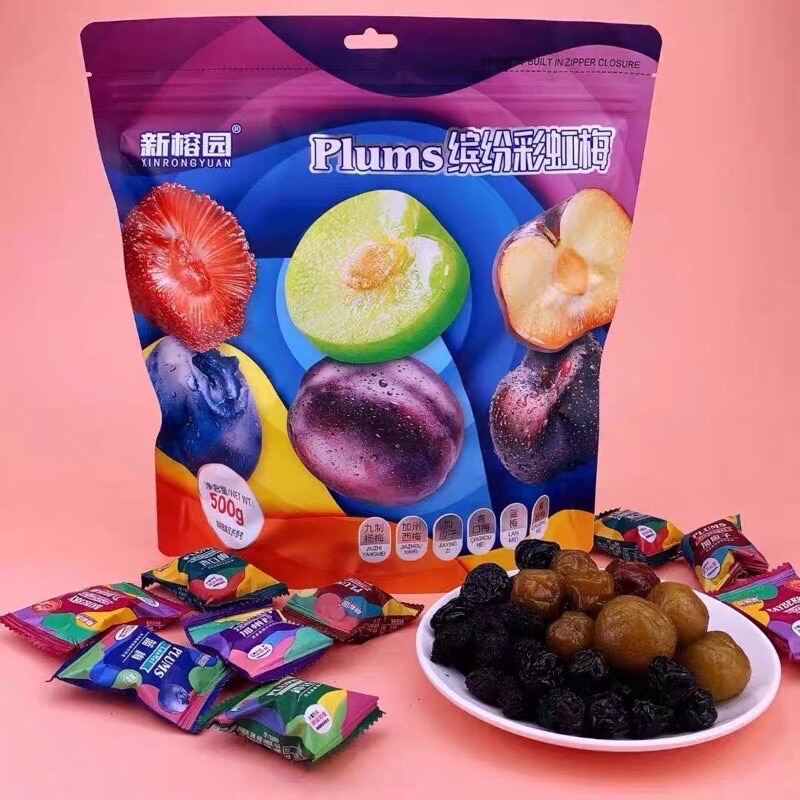 Ô mai plums 500g mix 6 vị