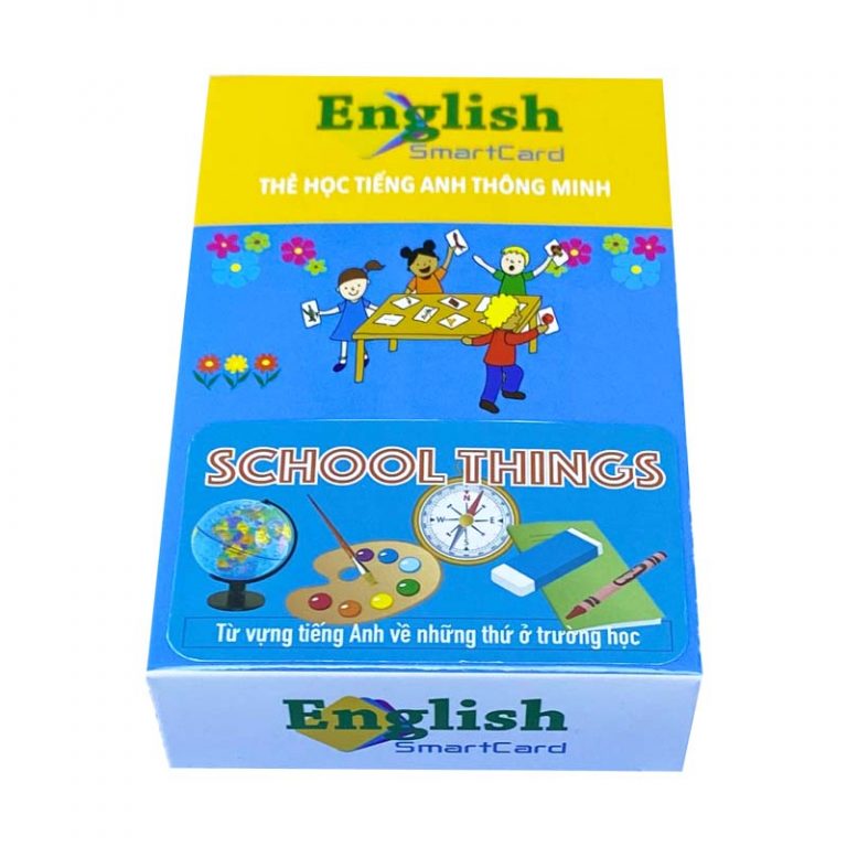 Bộ Flashcard tiếng Anh chủ đề về các đồ vật thường gặp trong lớp học