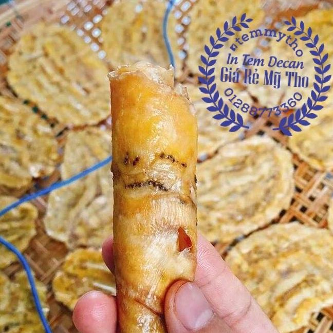 Chuối xiêm ép dẻo  nhà làm 500g