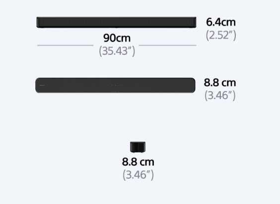 [CHÍNH HÃNG] Loa thanh Soundbar Sony 2.0 HT-S100F