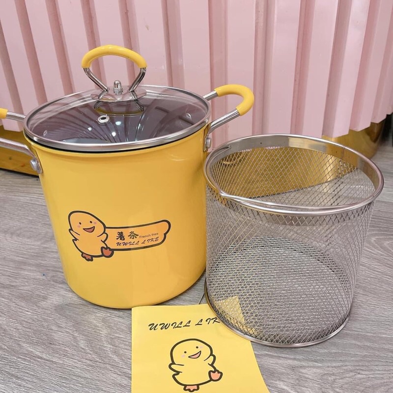 Nồi chiên ngập dầu mini vịt vàng