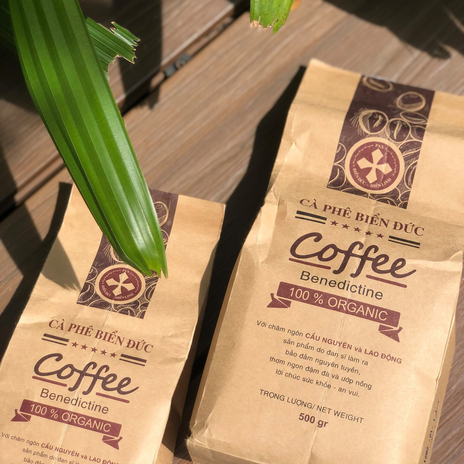 CÀ PHÊ ORGANIC BIỂN ĐỨC GÓI 500GR
