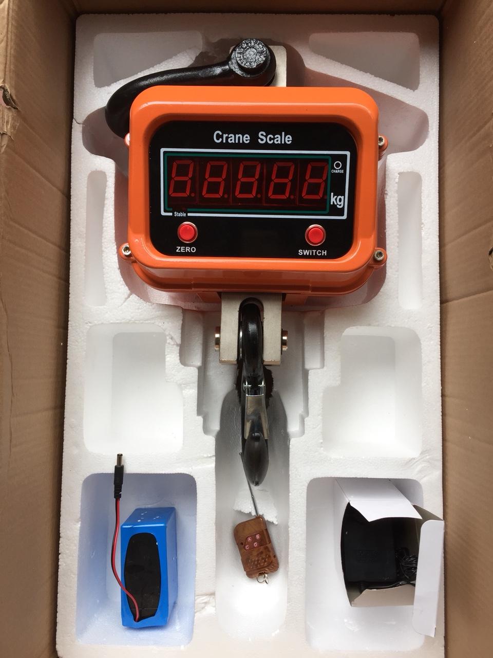 Cân treo điện tử 5 tấn Crane Scale cao cấp. cân điện tử 5 tấn thế hệ mới siêu bền đẹp