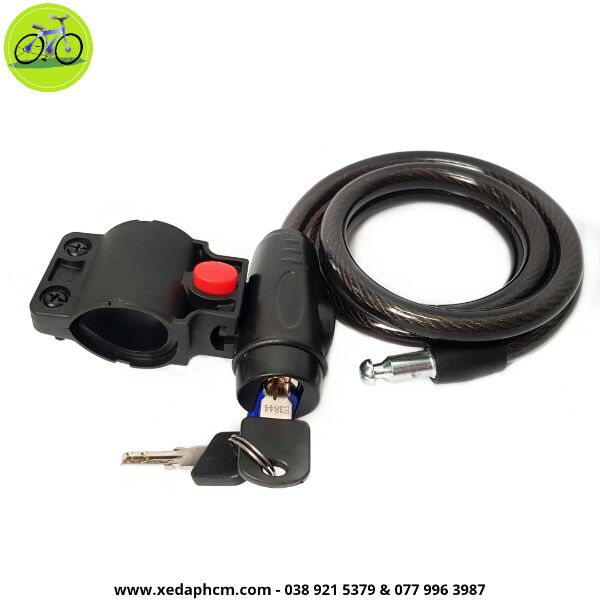 Khóa xe đạp - khóa dây chìa xe đạp TONYON