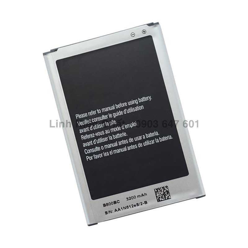 Pin cho samsung galaxy note 3 n9000 n9005 3200mah zin - hàng nhập khẩu