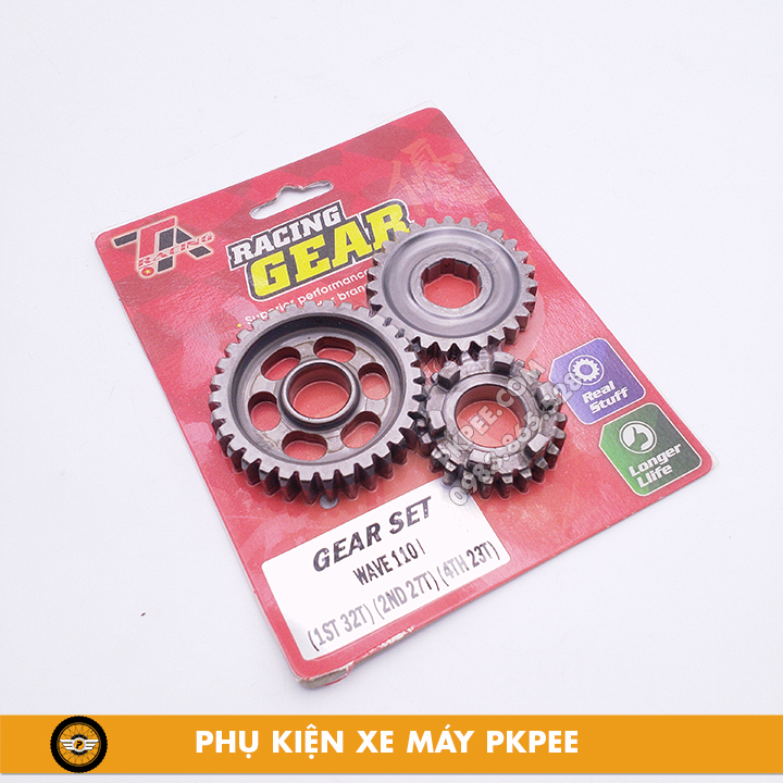 Nhông Số Đấu TA Racing Cho Exciter Các Đời 135 và 150, Wave S110, RSX110, Blade 110