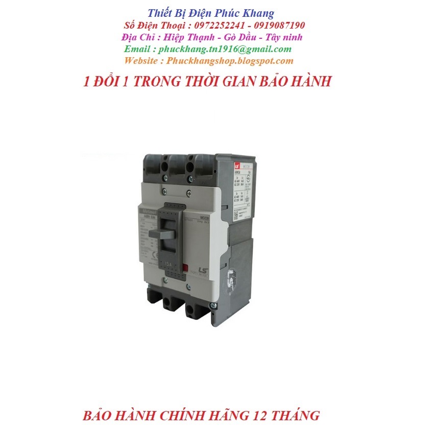 [FREESHIP] APTOMAT CB CẦU DAO 3PHA ABN 103C 100A