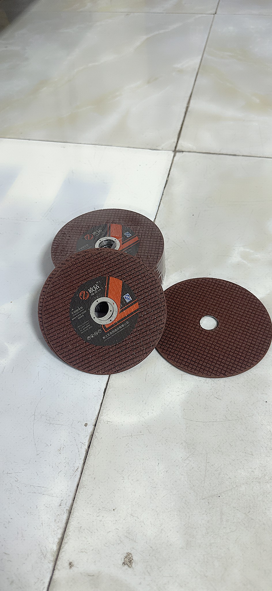 Đá Cắt Ouzuan Đỏ 107x1.2x16mm