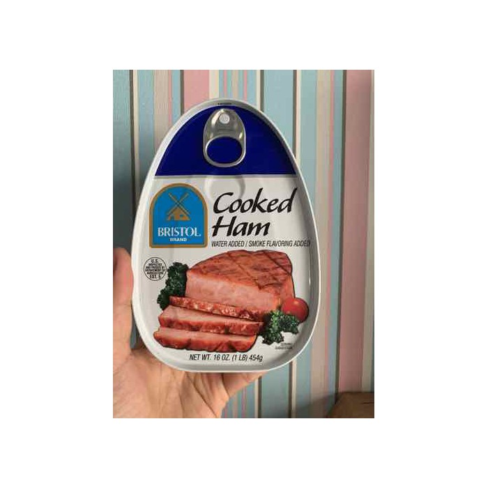 Thịt Hộp Mỹ Cao Cấp COOKED HAM BRISTOL 454g