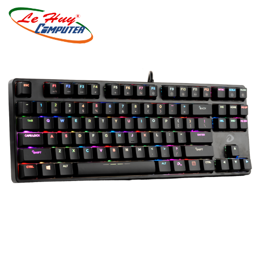 Bàn phím cơ DareU EK880 RGB (Blue/Brown/Red switch) - Hàng chính hãng