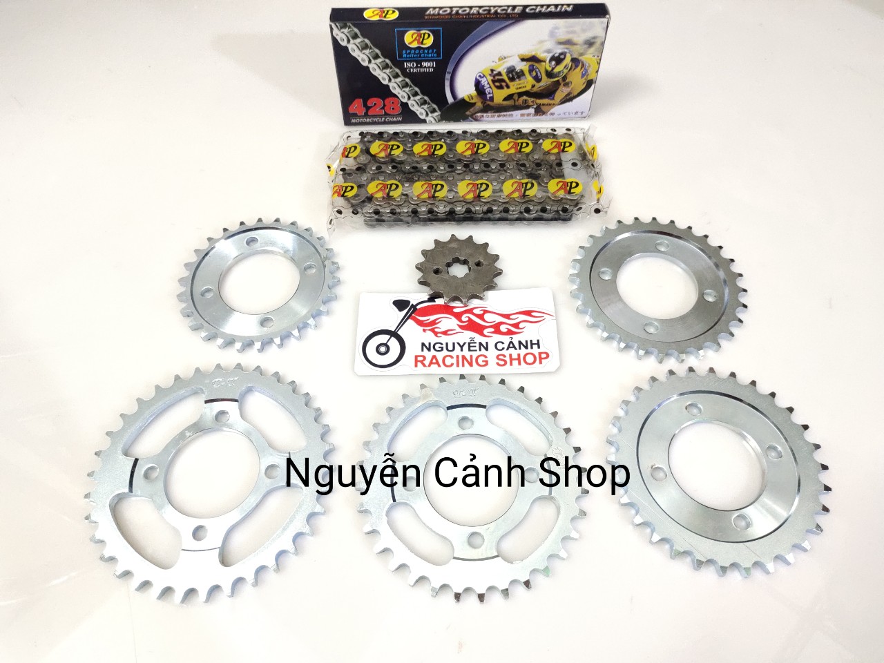 SÊN nhông dĩa wave dream 26 28 30 32 34 răn