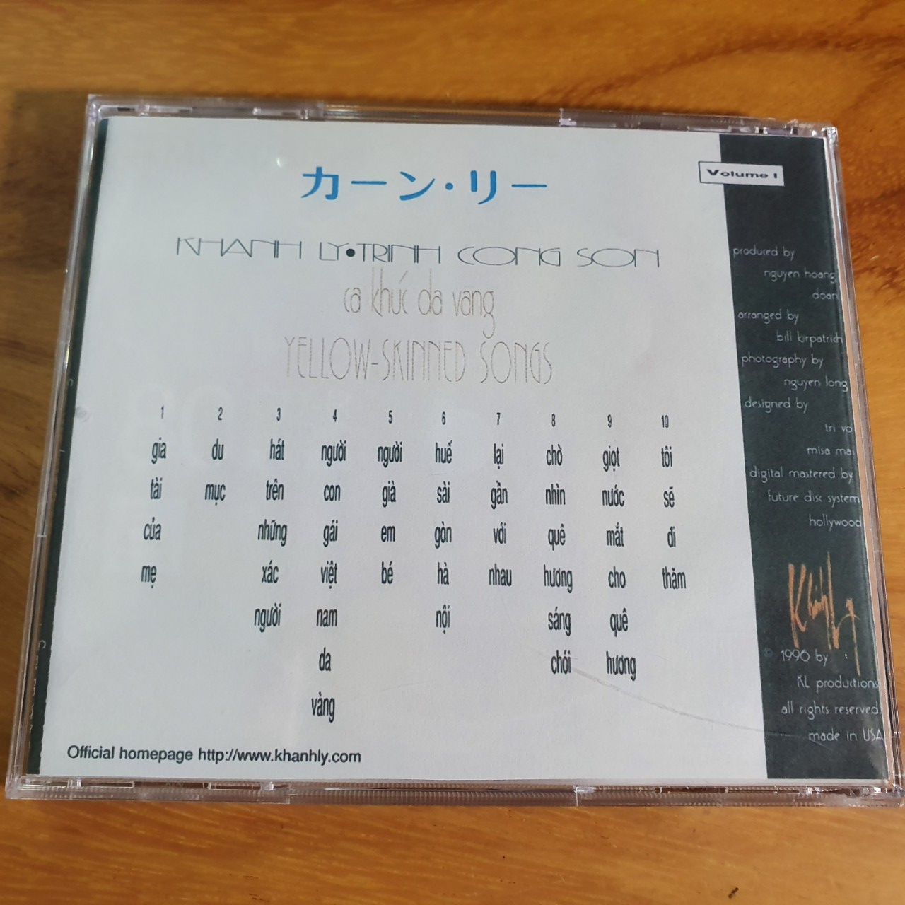[MDCD] BỘ 4 CD KHÁNH LY - CA KHÚC DA VÀNG
