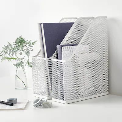 KHAY ĐỂ TÀI LIỆU DRÖNJÖNS I.K.E.A - TRẮNG (chính hãng)
