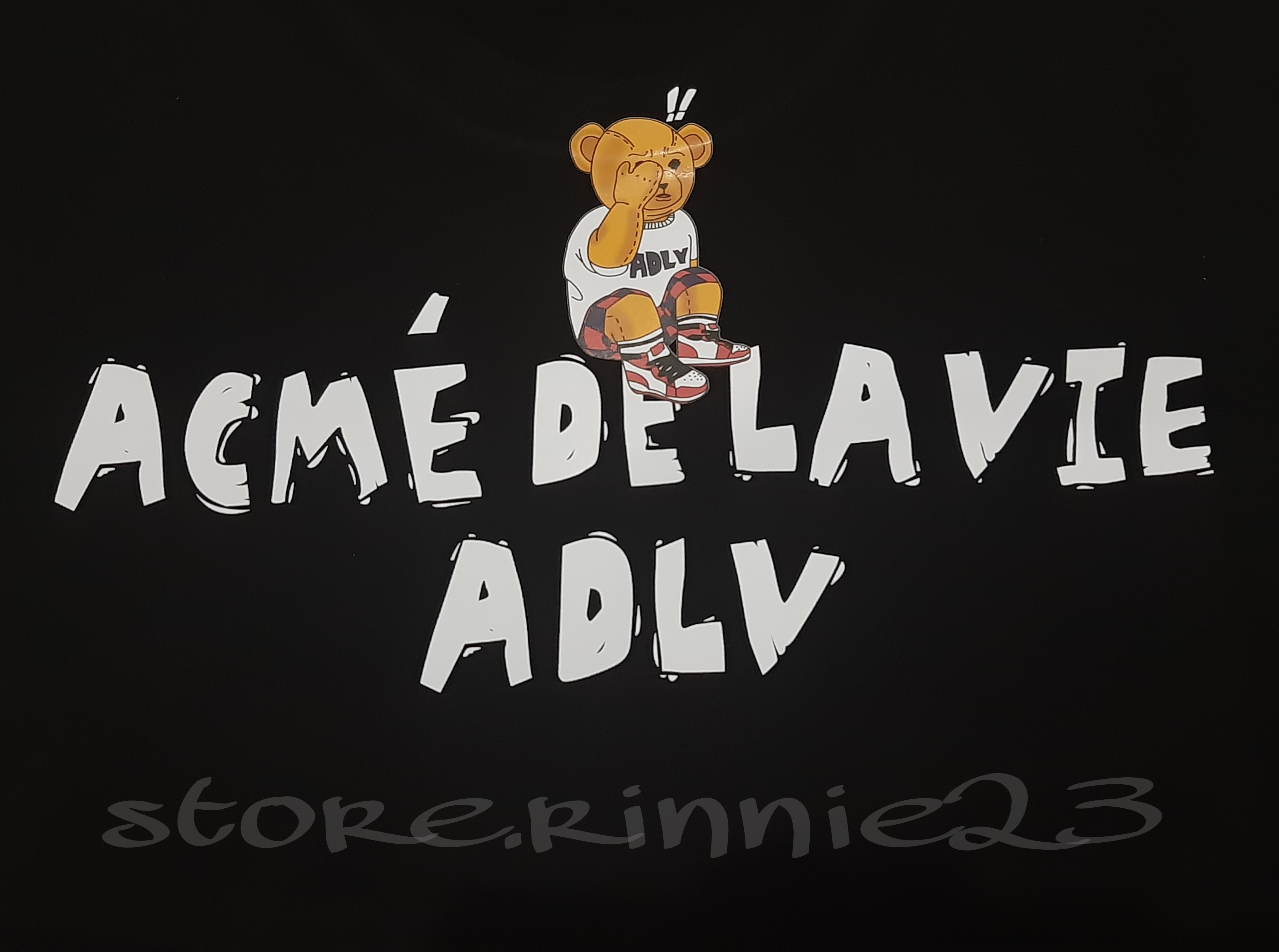 Áo Thun ADLV Check Pants Bear
