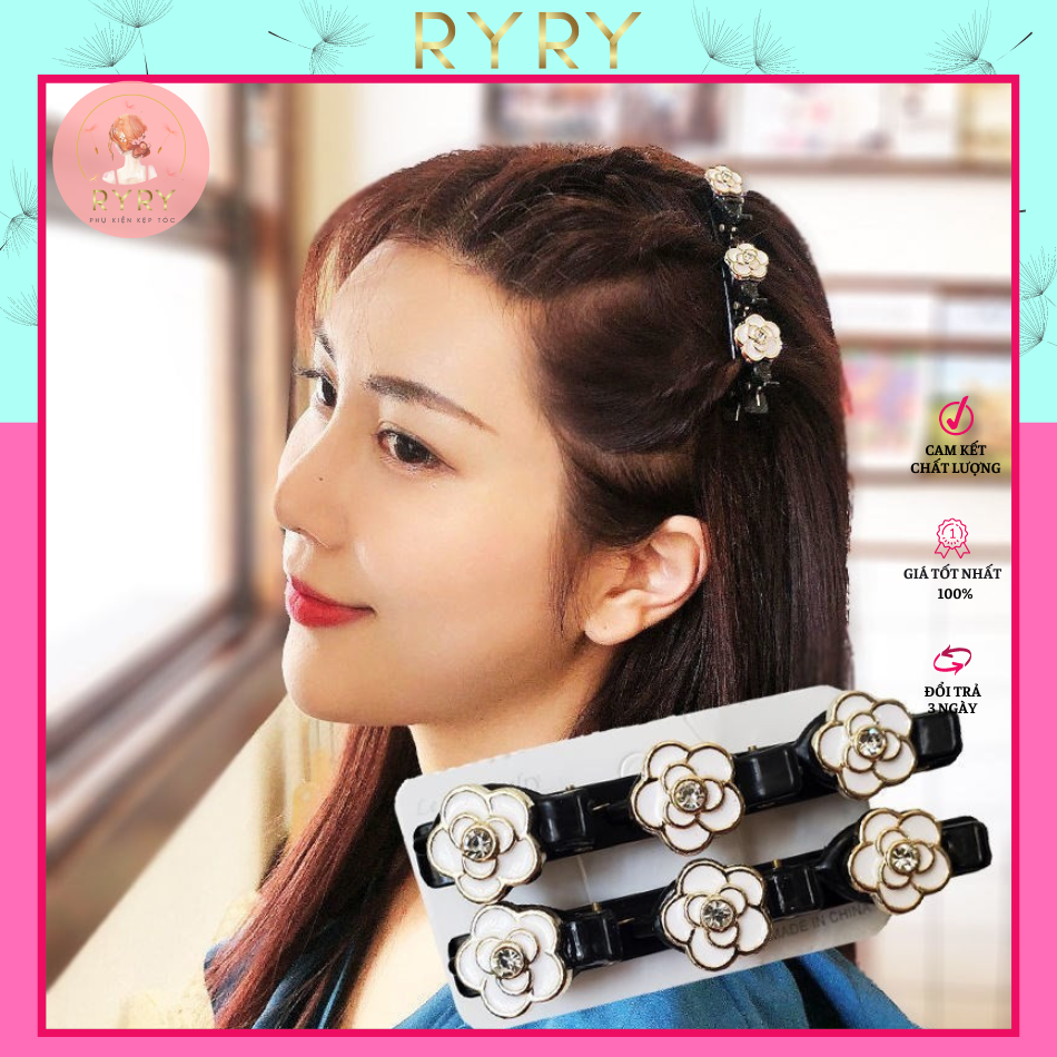 Kẹp tóc thời trang kiểu Hàn duyên dáng dành cho nữ