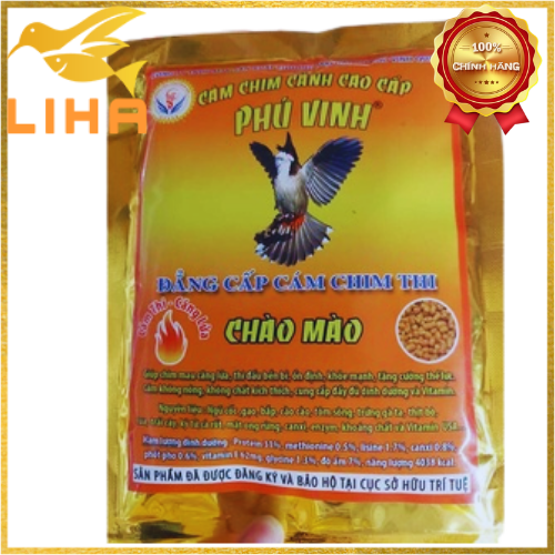 Cám Chào Mào Phú Vinh Căng Lửa 200gr - Giúp Chim Mau Căng Lửa