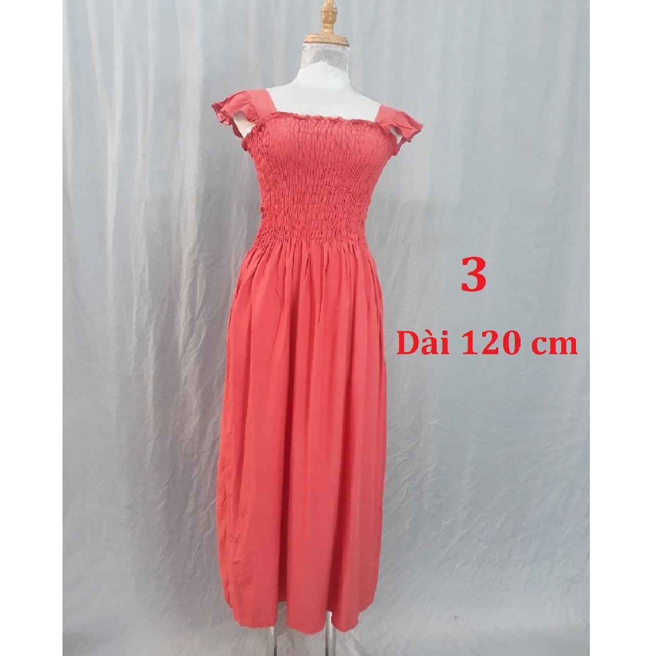 Đầm maxi cánh tiên