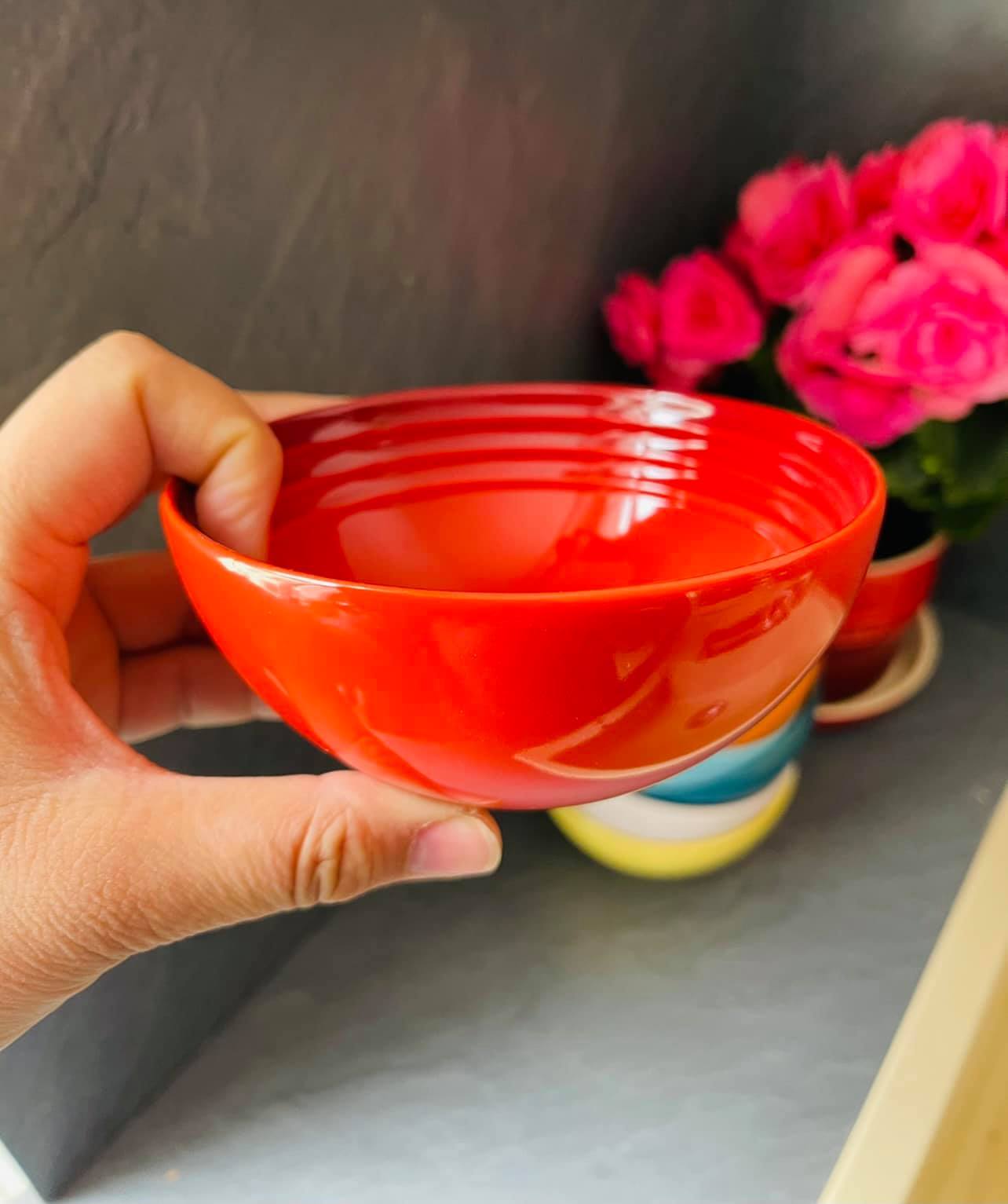 SET 6 BÁT ĂN CƠM CẦU VỒNG LE CREUSET 12 CM
