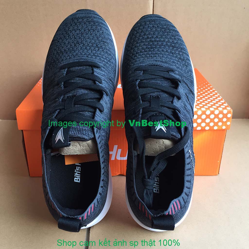 Giày Thể Thao Nam & Nữ Bitis Hunter Core DSMH02700DEN/DSWH02700DEN (Đen)