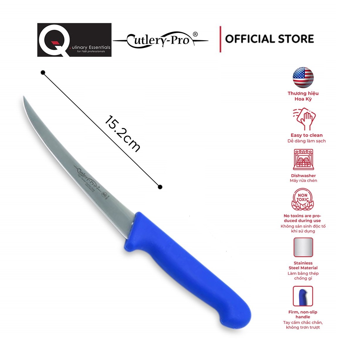 Dao Lóc Xương Cutlery-Pro 152Mm