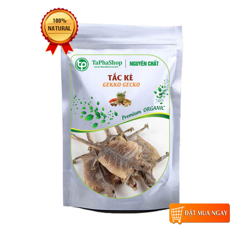 Tắc kè sấy khô 1 cặp (1 đực, 1 cái) - thảo dược tấn phát