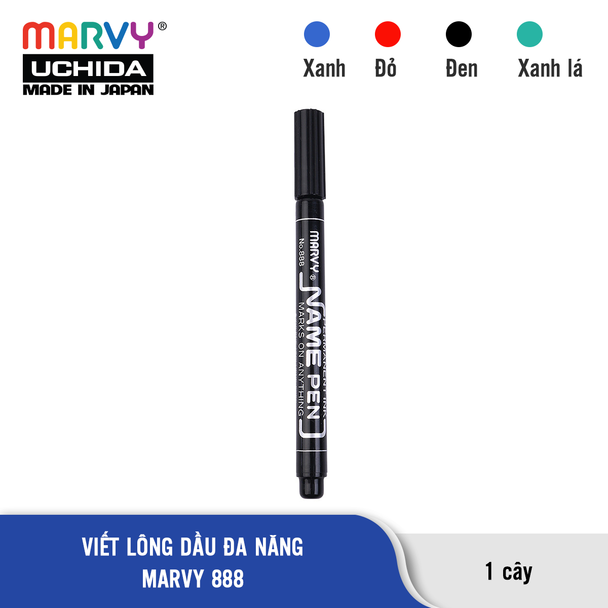 Viết Lông Dầu Đa Năng Marvy 888