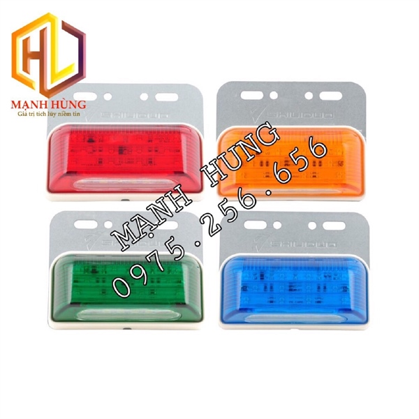 Đèn led sườn nhỏ xanh Lá 12V