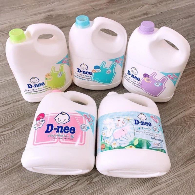 Nước giặt quần áo em bé Dnee 3000ml (Chính hãng có tem Đại Thịnh)
