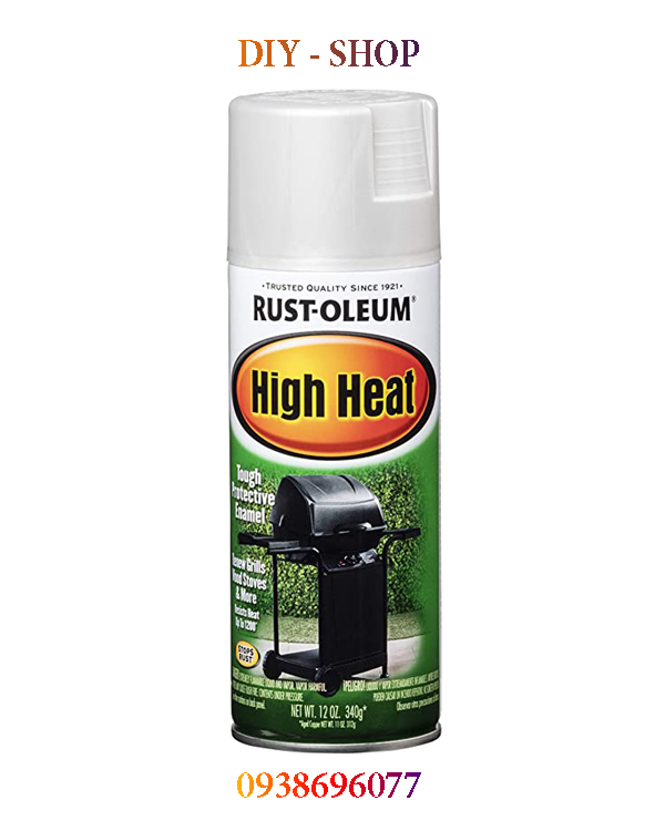 Sơn Chịu Nhiệt Độ Cao 1200°F - High Heat Spay ( Chịu Nhiệt cao cấp lên đến 648 độ C)