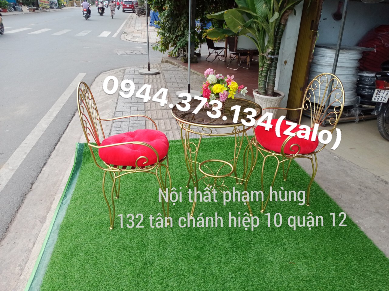 [HCM]Bàn ghế sắt mỹ nghệ