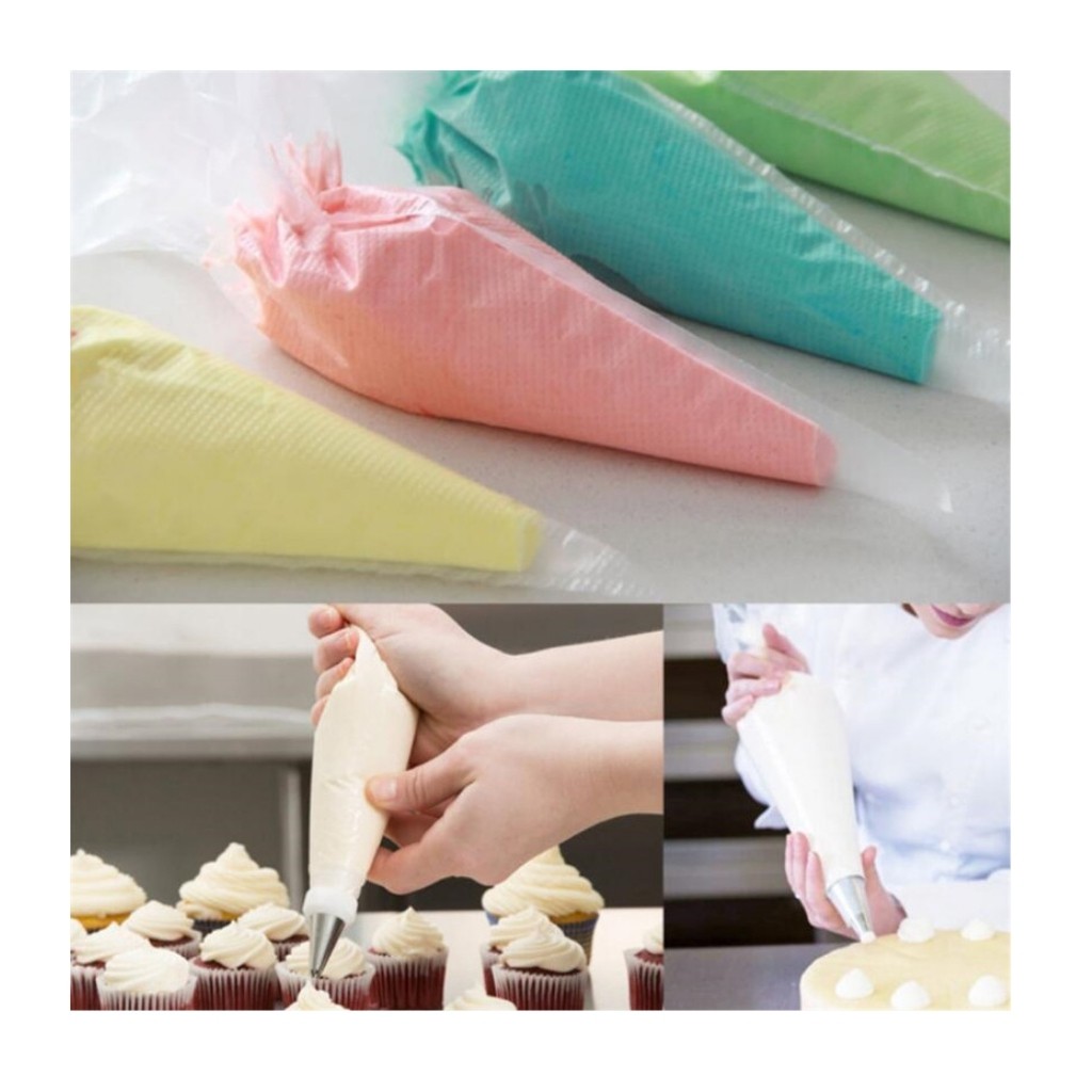 Túi Bắt Kem Nilon Trơn 100g