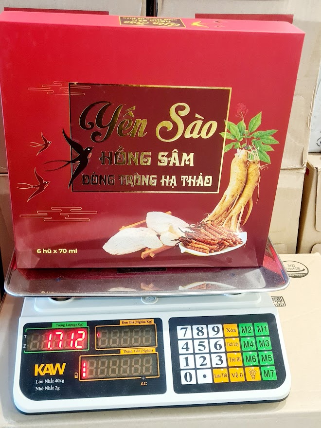 Yến Sào Hồng Sâm Đông Trùng Hạ Thảo