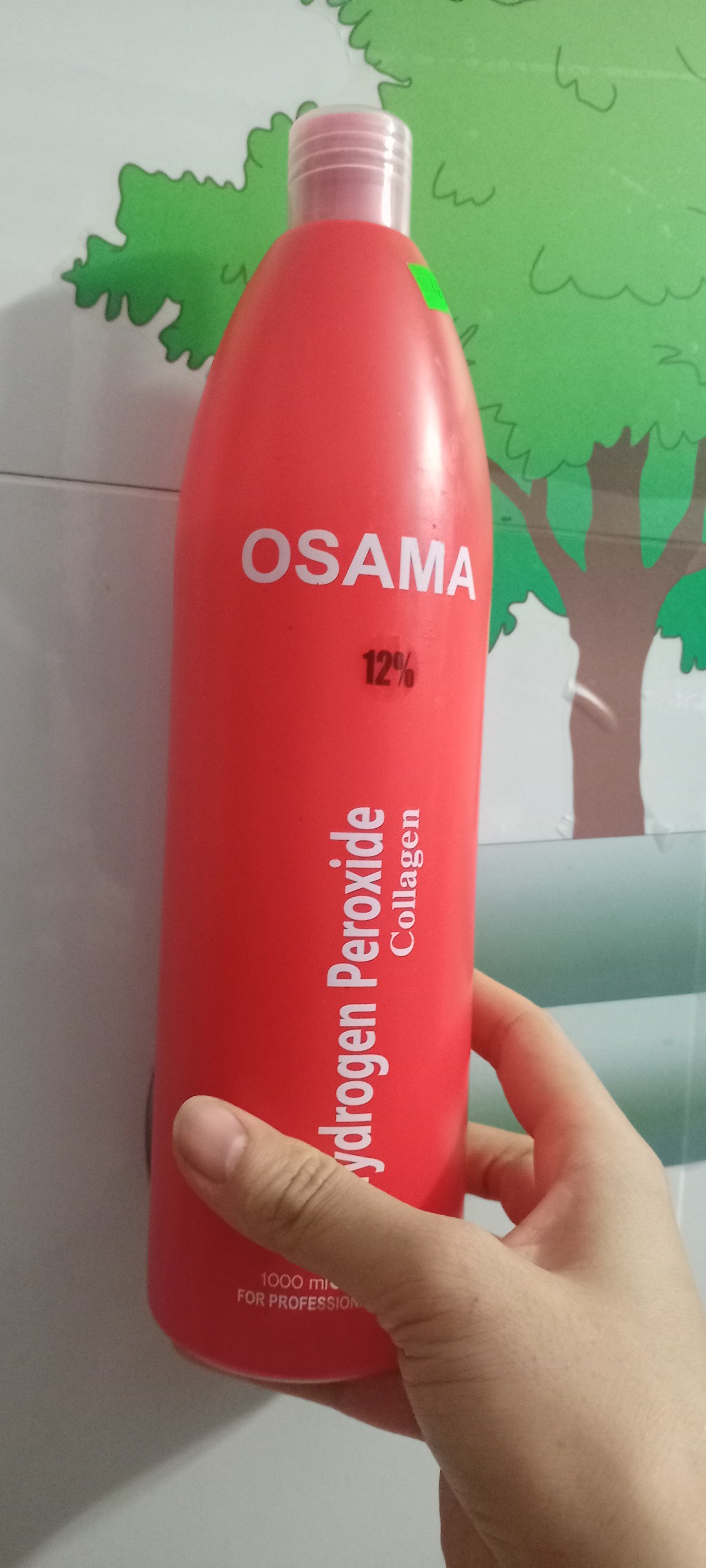 1000ml Oxy trợ nhuộm cho tóc Osama 6% 9% 12%
