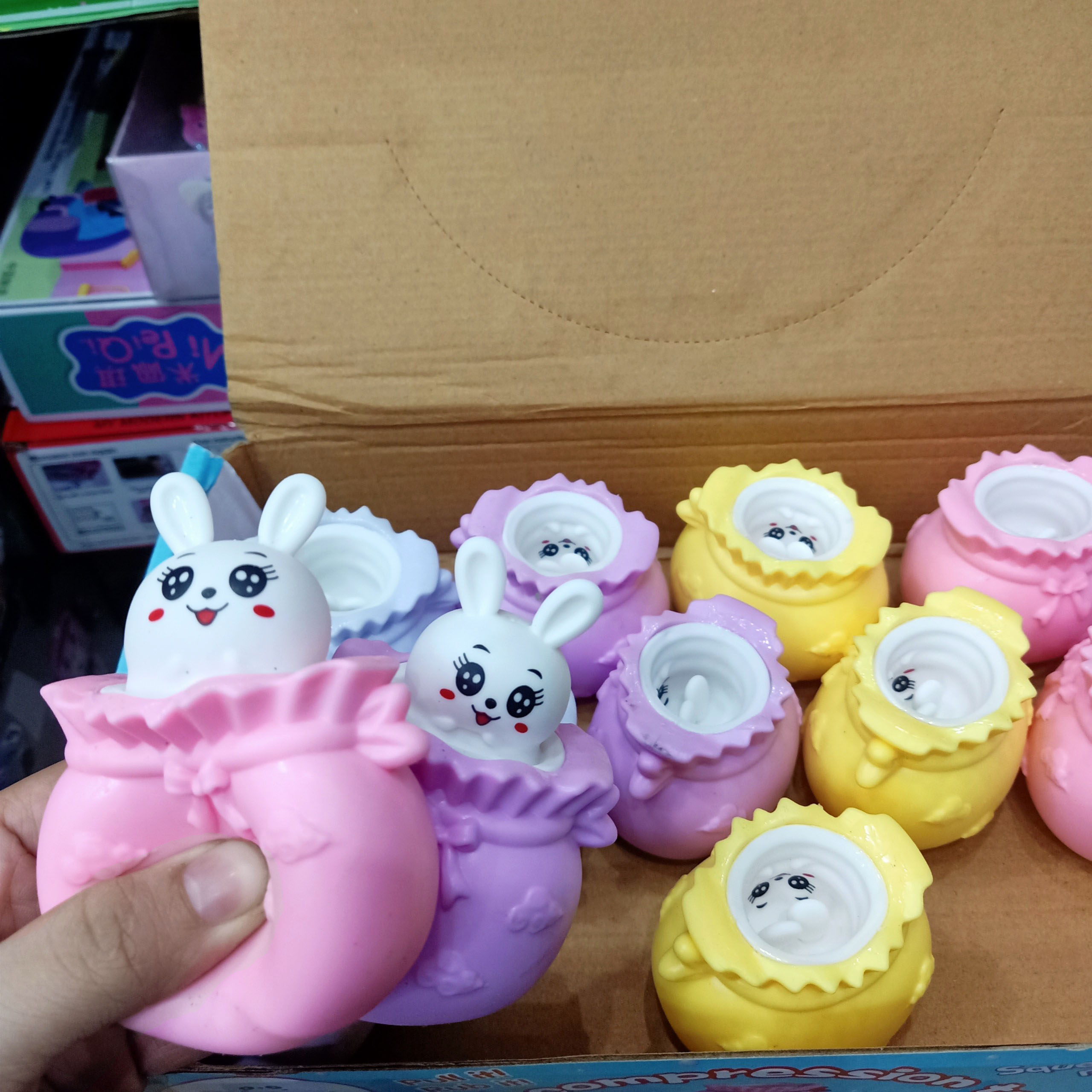 [HCM]Đồ chơi bánh bao bóp tay squishy giảm căng thẳng xả stress bóp đàn hồi mềm dẻo cho người lớn
