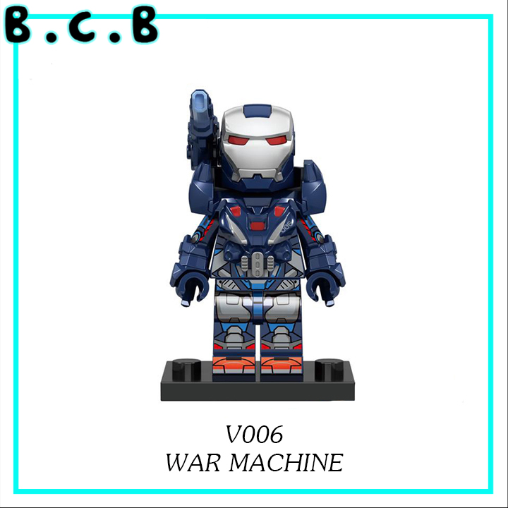 War Machine Mô Hình Siêu Anh Hùng Lắp Ráp Marvels DC Comics V006