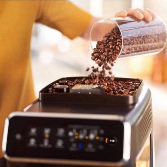 Máy Pha Cà Phê Tự Động Phillips EP2221/40 / EP2231/40, Philips Coffee Maker, Máy Pha Café, Espresso, Cappuccino, Áp Suất 15 Bar, Dung Tích 1.8L, Máy Pha Cà Phê Gia Đình, Cho Văn Phòng, Nhập Khẩu Rumania, Bảo Hành 12 Tháng